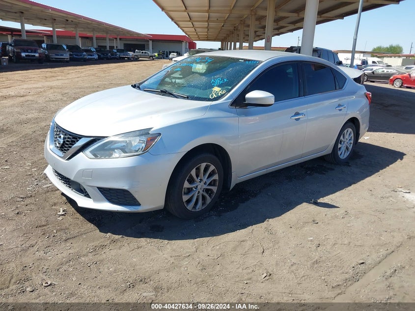 VIN 3N1AB7AP0JY302384 2018 NISSAN SENTRA SV