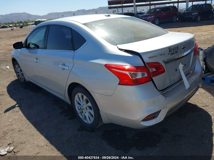 VIN 3N1AB7AP0JY302384 2018 NISSAN SENTRA SV