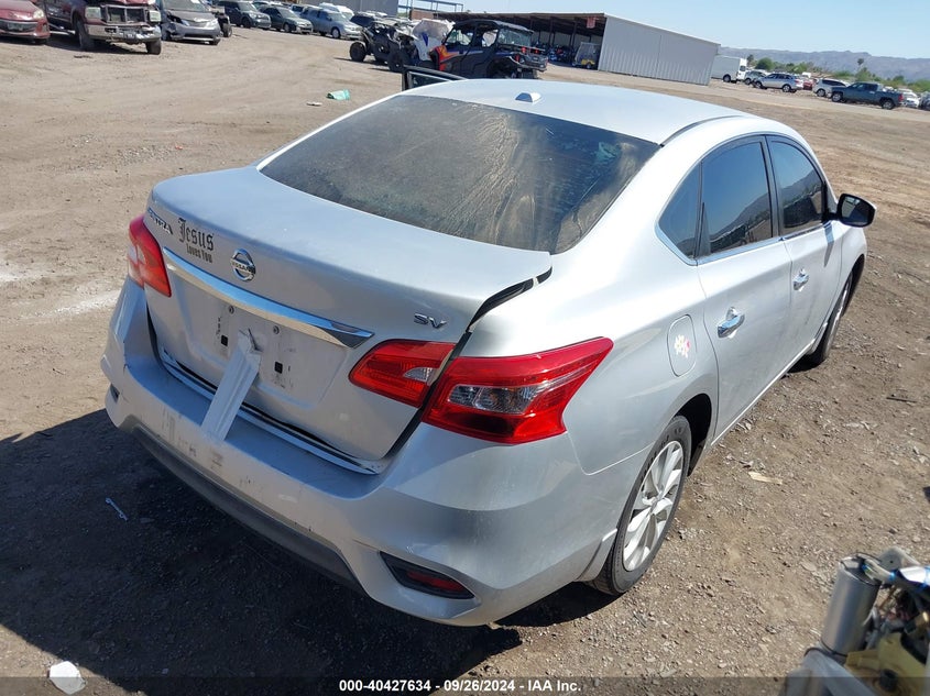 VIN 3N1AB7AP0JY302384 2018 NISSAN SENTRA SV