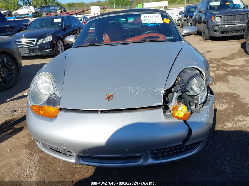 2001 Porsche Boxster S VIN: WP0CB29831U663469 Lot: 40427645