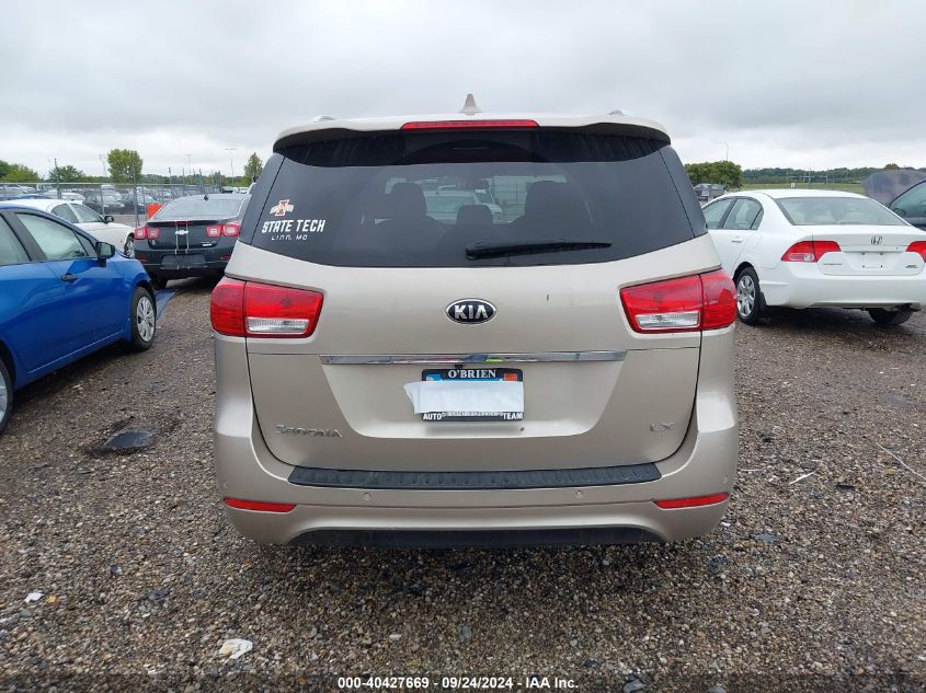 KNDMB5C18H6292518 2017 Kia Sedona Lx