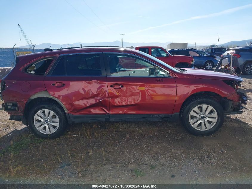 2016 Subaru Outback 2.5I Premium VIN: 4S4BSAFC8G3293273 Lot: 40427672