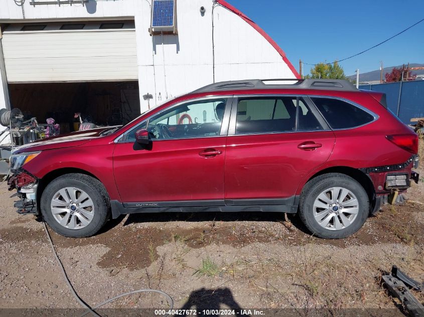 2016 Subaru Outback 2.5I Premium VIN: 4S4BSAFC8G3293273 Lot: 40427672