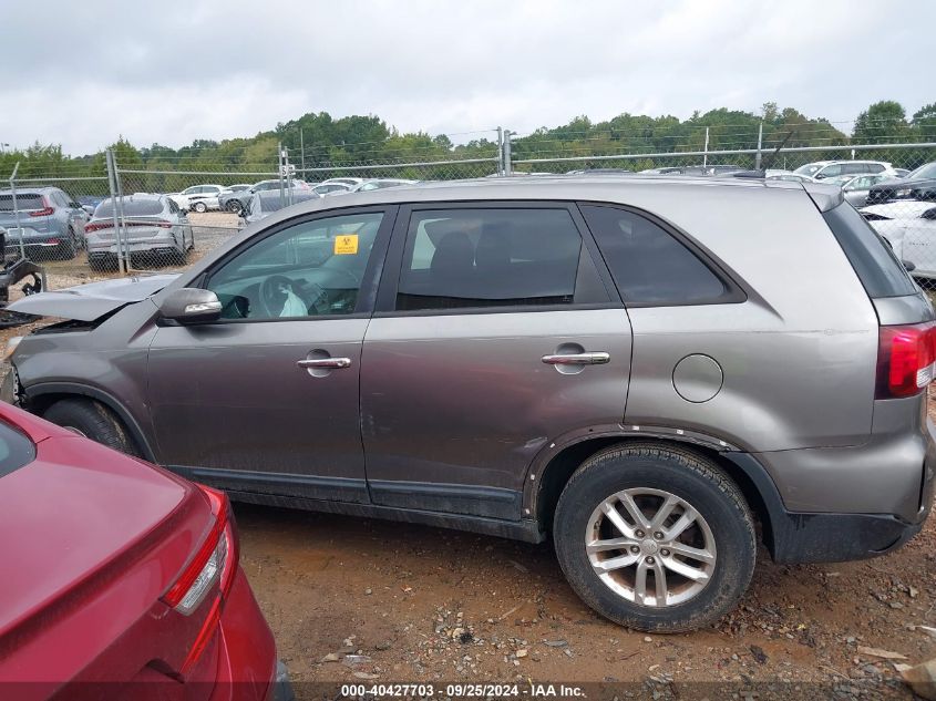 2014 Kia Sorento Lx VIN: 5XYKT4A60EG424239 Lot: 40427703