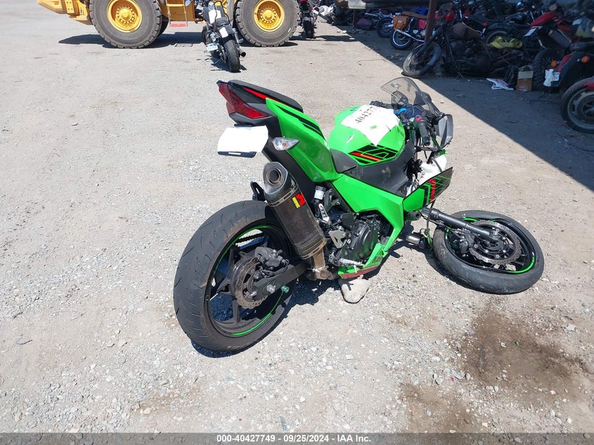 VIN JKAEXKG19PDAR8053 2023 KAWASAKI EX400