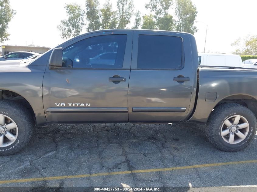 2008 Nissan Titan Pro-4X/Se VIN: 1N6AA07C18N340366 Lot: 40427753