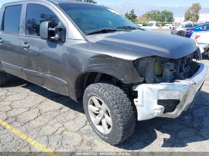 2008 Nissan Titan Pro-4X/Se VIN: 1N6AA07C18N340366 Lot: 40427753