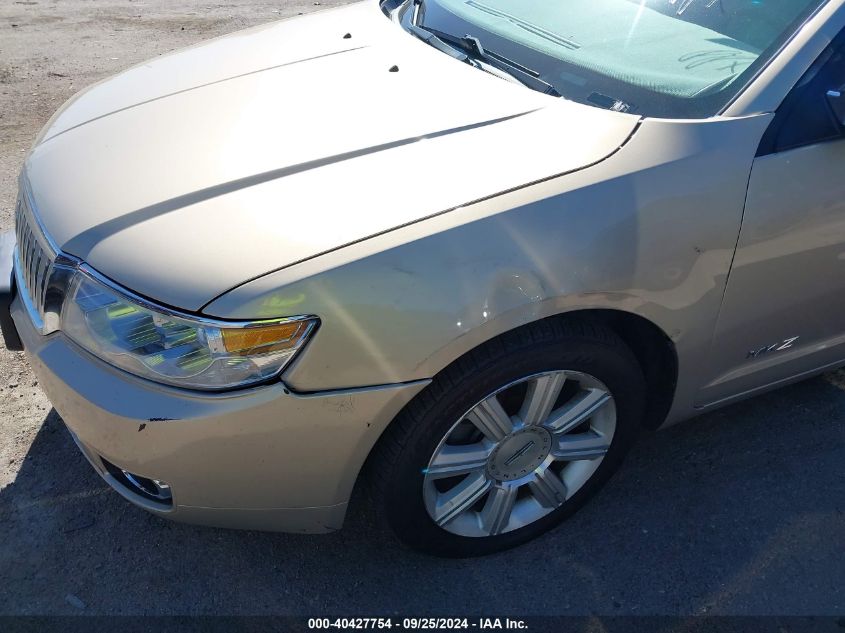 2007 Lincoln Mkz VIN: 3LNHM26T67R612102 Lot: 40427754