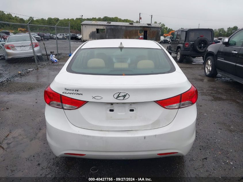 2013 Hyundai Elantra Gls VIN: 5NPDH4AE7DH260545 Lot: 40427755