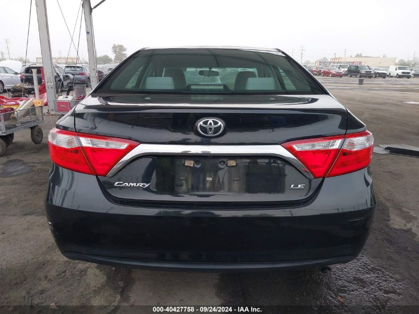 2015 Toyota Camry Le/Xle/Se/Xse VIN: 4T1BF1FKXFU056501 Lot: 40427758