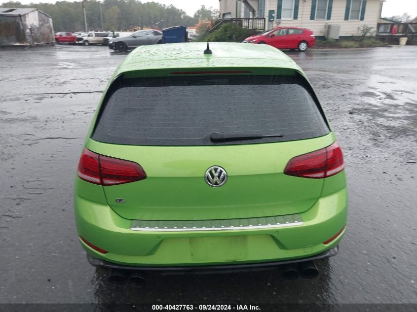 2019 Volkswagen Golf R 2.0T W/Dcc Navigation VIN: WVWVA7AU0KW227637 Lot: 40427763