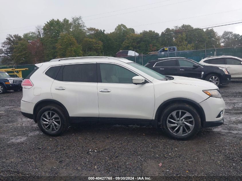 2014 Nissan Rogue Sl VIN: 5N1AT2MV8EC821894 Lot: 40427765