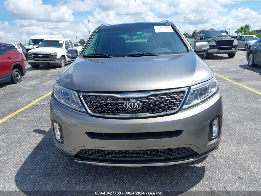 2015 Kia Sorento Sx V6 VIN: 5XYKW4A76FG565883 Lot: 40427789