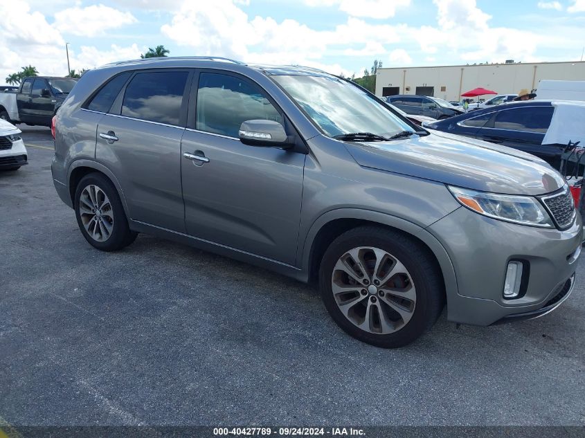 2015 Kia Sorento Sx V6 VIN: 5XYKW4A76FG565883 Lot: 40427789