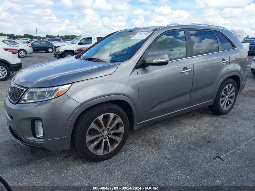 2015 Kia Sorento Sx V6 VIN: 5XYKW4A76FG565883 Lot: 40427789