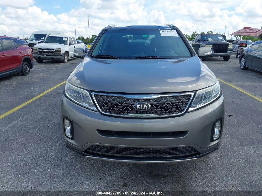 2015 Kia Sorento Sx V6 VIN: 5XYKW4A76FG565883 Lot: 40427789