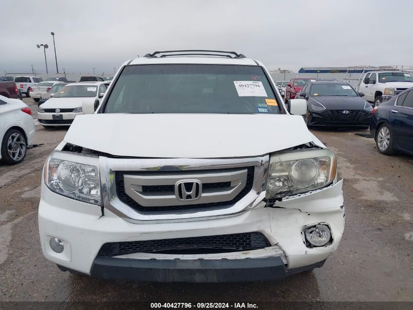 2010 Honda Pilot Ex-L VIN: 5FNYF4H58AB008701 Lot: 40427796