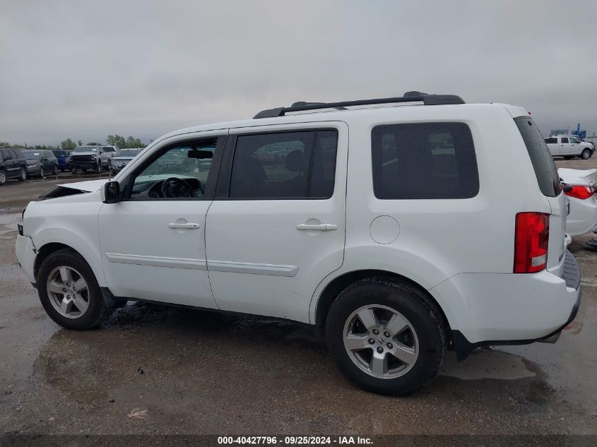 2010 Honda Pilot Ex-L VIN: 5FNYF4H58AB008701 Lot: 40427796