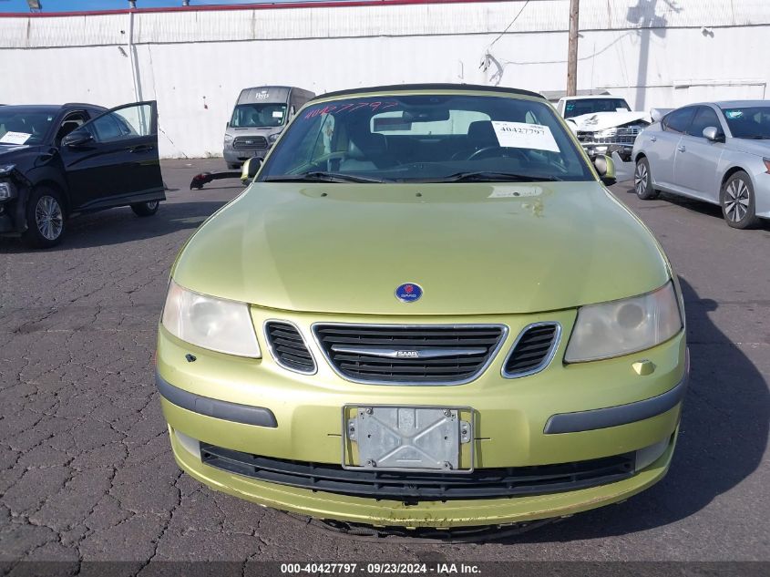 2004 Saab 9-3 Aero VIN: YS3FH79Y746005602 Lot: 40427797