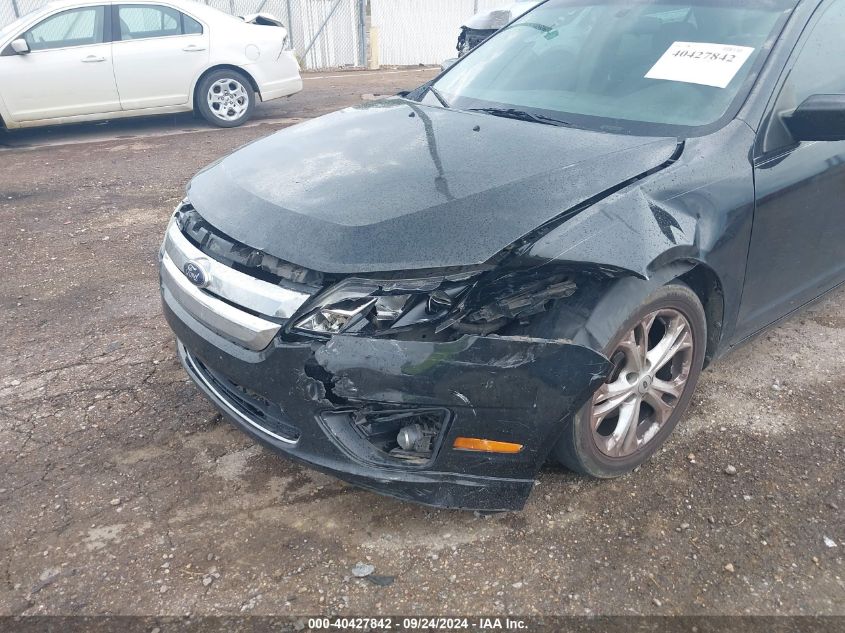 2012 Ford Fusion Se VIN: 3FAHP0HA1CR318876 Lot: 40427842