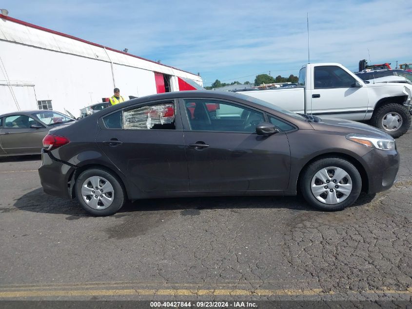 2017 Kia Forte Lx VIN: 3KPFK4A76HE113705 Lot: 40427844