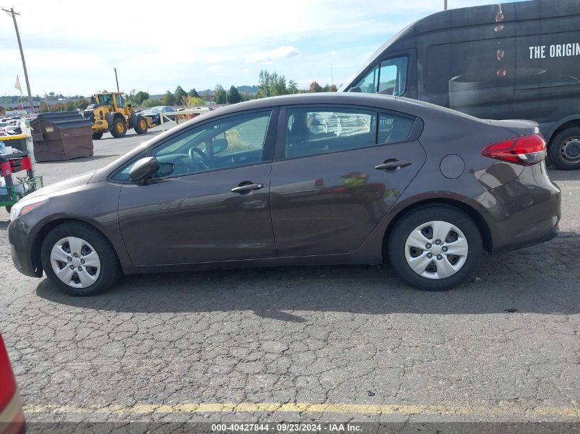 2017 Kia Forte Lx VIN: 3KPFK4A76HE113705 Lot: 40427844