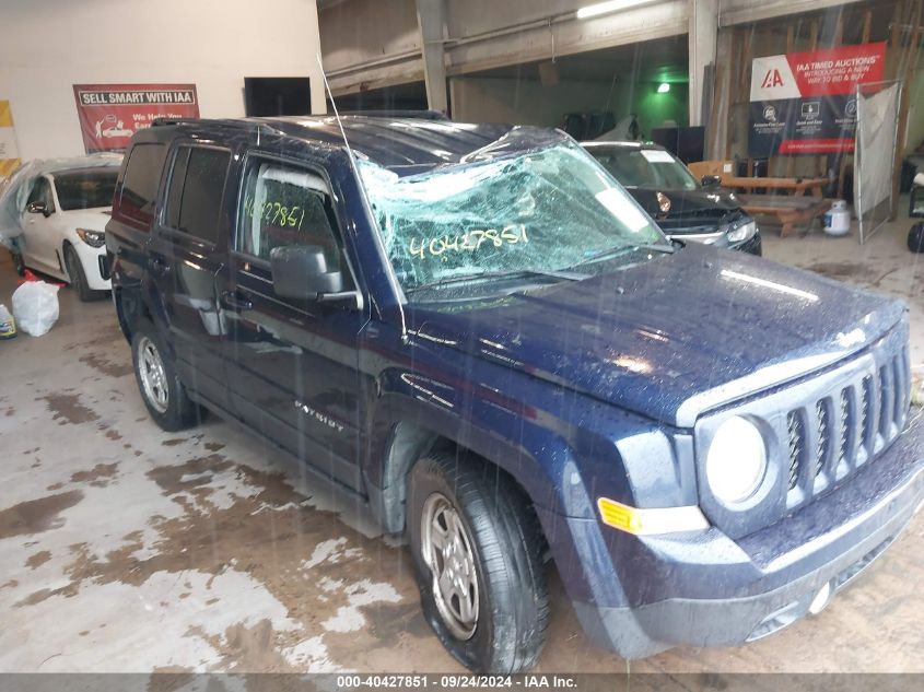 VIN 1C4NJRBB0GD779599 2016 Jeep Patriot, Sport no.1