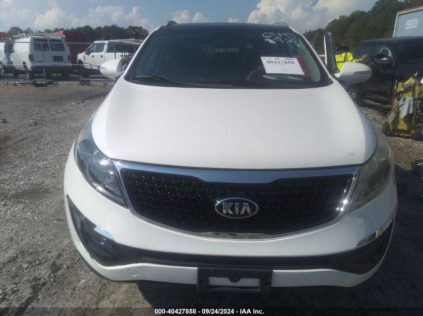 2016 Kia Sportage Ex VIN: KNDPC3AC5G7876547 Lot: 40427858