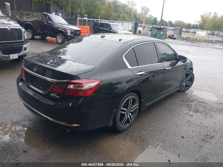 2016 Honda Accord Touring VIN: 1HGCR3F90GA004386 Lot: 40427869