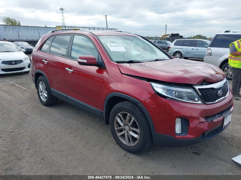 5XYKT4A70FG612687 2015 KIA SORENTO - Image 1