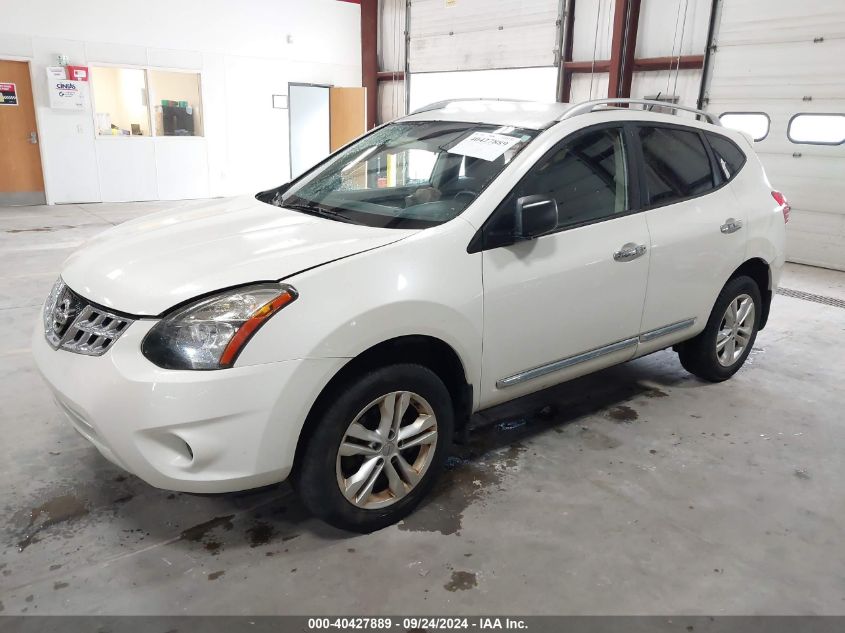 JN8AS5MVXFW758102 2015 NISSAN ROGUE - Image 2