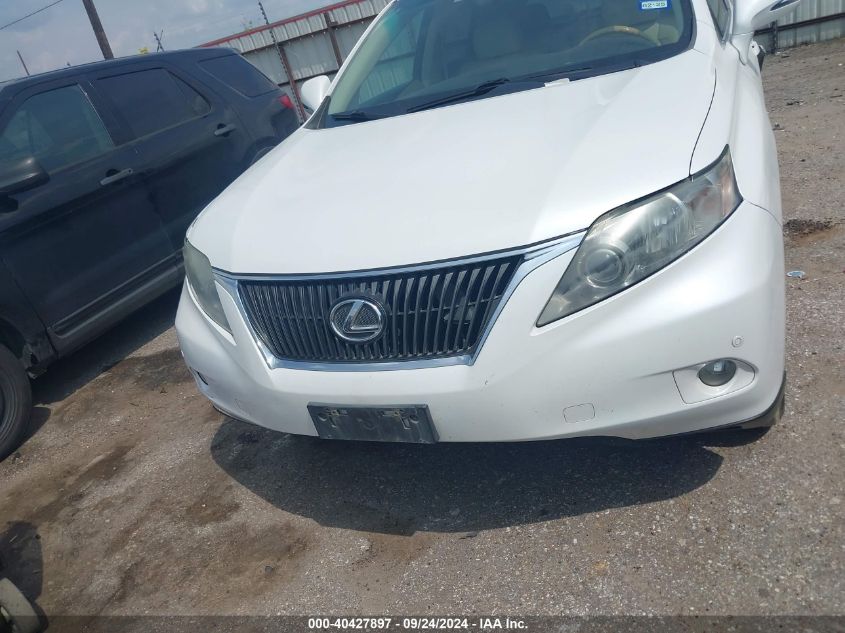 2012 Lexus Rx 350 VIN: 2T2ZK1BA7CC083381 Lot: 40427897