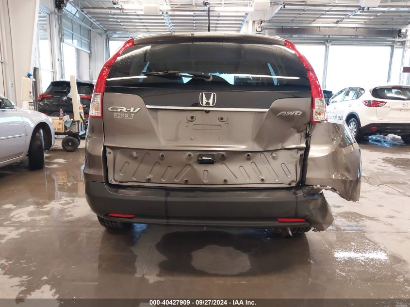 2013 Honda Cr-V Ex-L VIN: 5J6RM4H78DL020595 Lot: 40427909