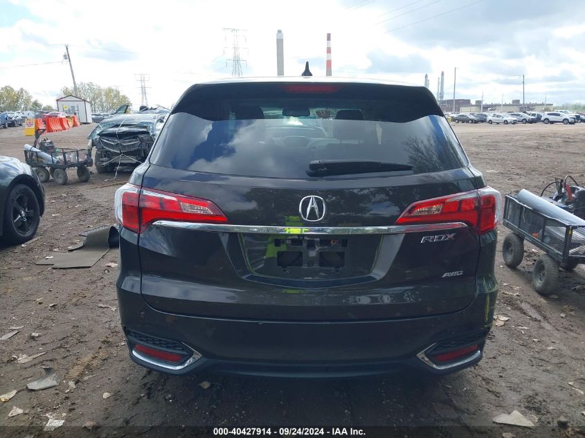 2017 Acura Rdx Acurawatch Plus Package VIN: 5J8TB4H39HL027738 Lot: 40427914