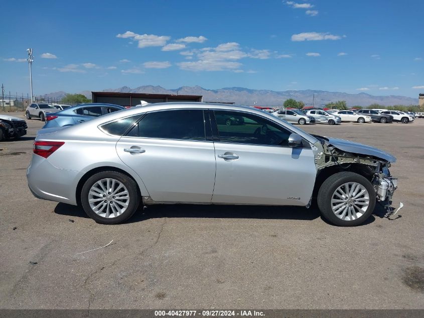 2013 Toyota Avalon Hybrid Limited VIN: 4T1BD1EBXDU001664 Lot: 40427977