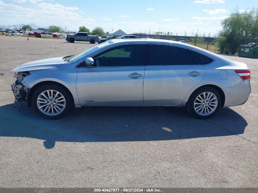 2013 Toyota Avalon Hybrid Limited VIN: 4T1BD1EBXDU001664 Lot: 40427977