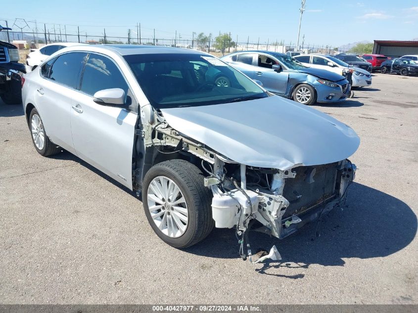 2013 Toyota Avalon Hybrid Limited VIN: 4T1BD1EBXDU001664 Lot: 40427977