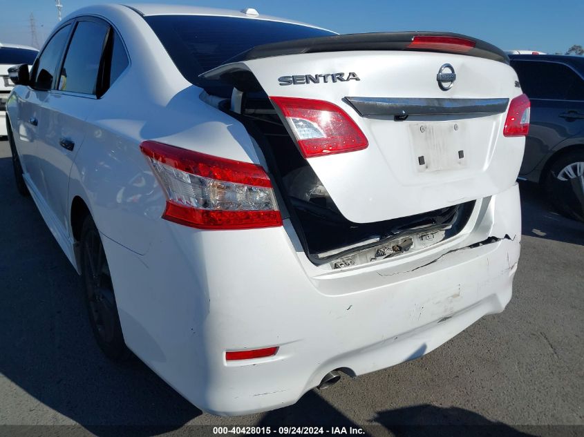 2015 Nissan Sentra Sr VIN: 3N1AB7AP4FY373997 Lot: 40428015