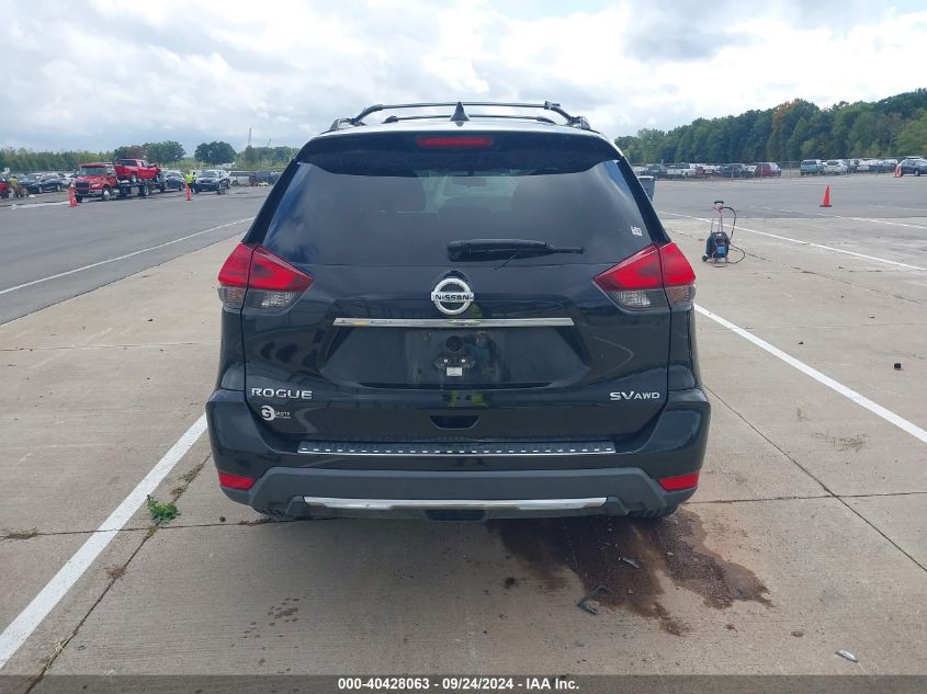 2017 Nissan Rogue Sv VIN: 5N1AT2MVXHC810206 Lot: 40428063