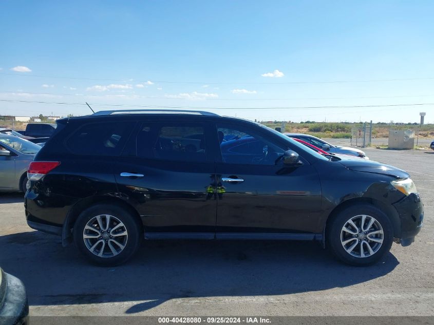 2013 Nissan Pathfinder Sv VIN: 5N1AR2MN5DC641687 Lot: 40428080