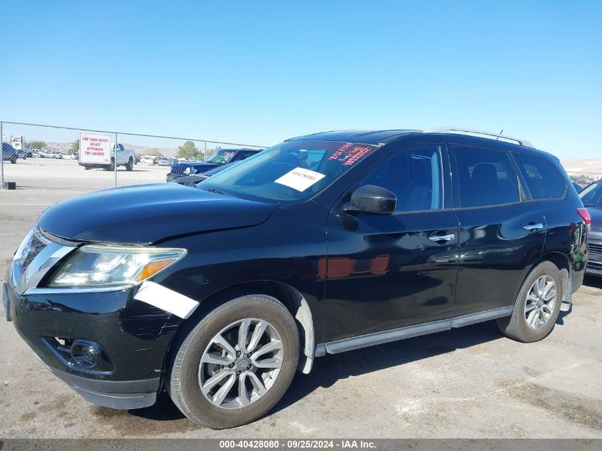 2013 Nissan Pathfinder Sv VIN: 5N1AR2MN5DC641687 Lot: 40428080