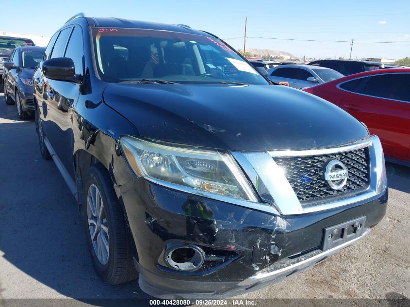 2013 Nissan Pathfinder Sv VIN: 5N1AR2MN5DC641687 Lot: 40428080