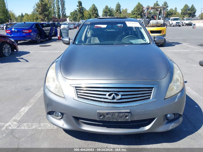 2010 Infiniti G37 Journey VIN: JN1CV6AP6AM404432 Lot: 40428082