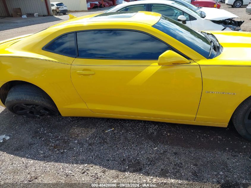 2012 Chevrolet Camaro 2Lt VIN: 2G1FC1E38C9149981 Lot: 40428086