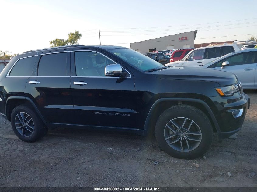 2017 Jeep Grand Cherokee Limited 4X2 VIN: 1C4RJEBG9HC765651 Lot: 40428092