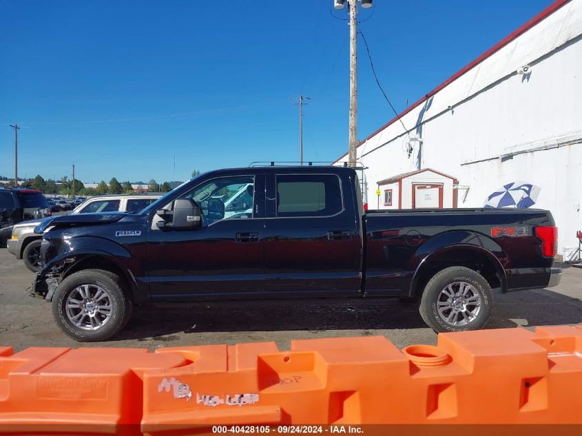 2018 Ford F-150 Lariat VIN: 1FTFW1EG0JKF41642 Lot: 40428105