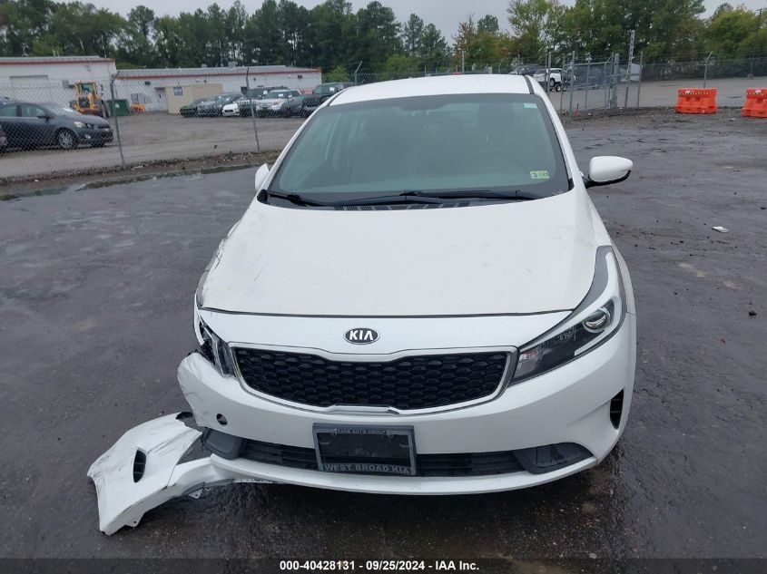 2017 Kia Forte Lx VIN: 3KPFL4A7XHE056826 Lot: 40428131