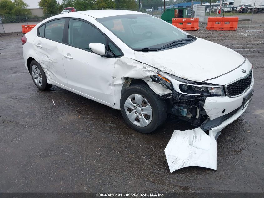 2017 Kia Forte Lx VIN: 3KPFL4A7XHE056826 Lot: 40428131