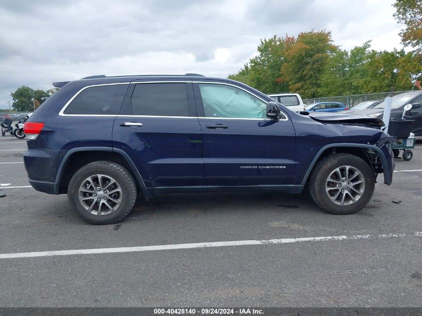 2016 Jeep Grand Cherokee Limited VIN: 1C4RJFBG5GC342747 Lot: 40428140