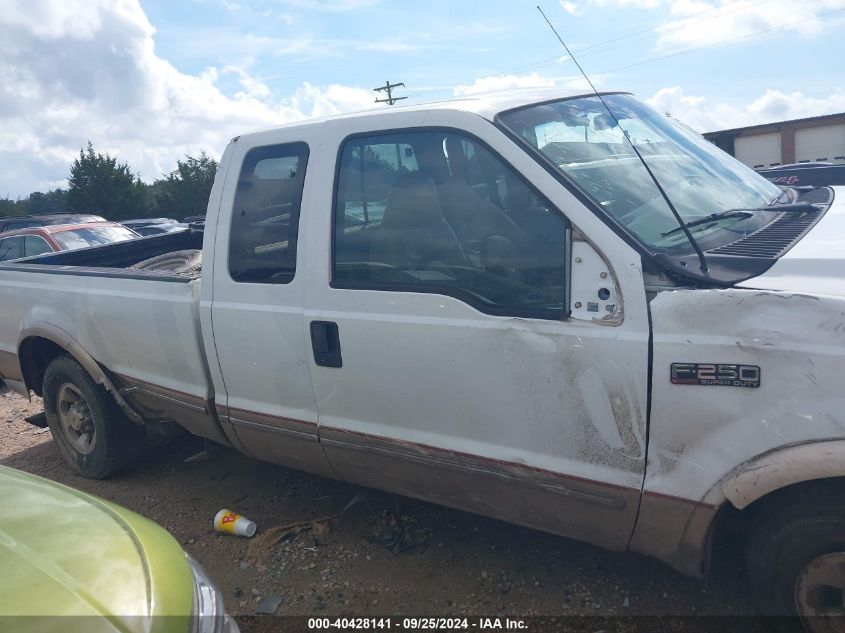 1999 Ford F-250 Lariat/Xl/Xlt VIN: 1FTNX20F8XEA57321 Lot: 40428141